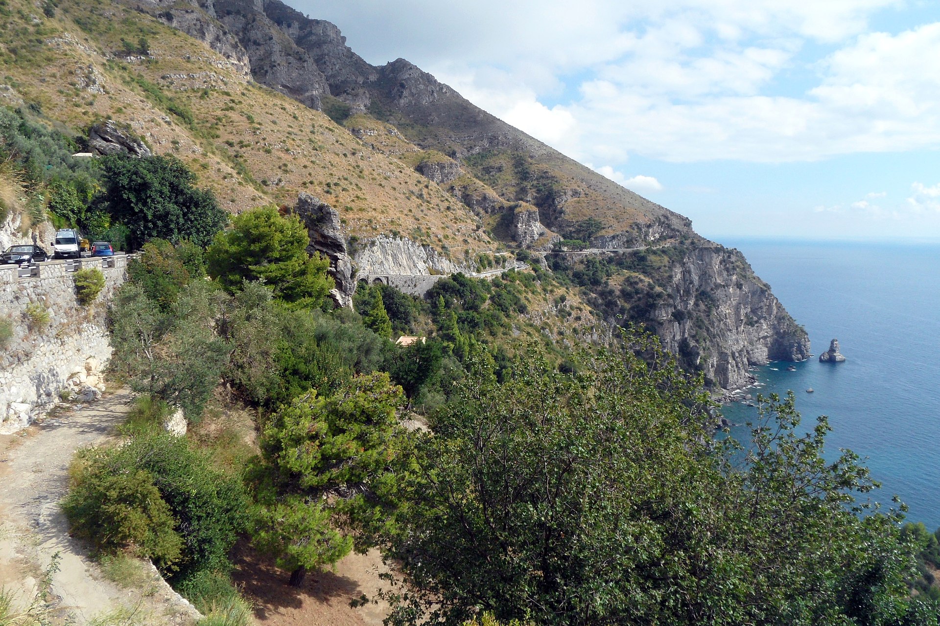 Amalfi Coast near Naples